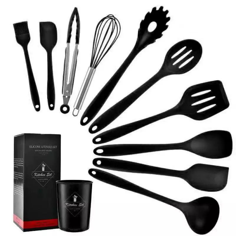 Kitchen Cookware Silicone Kitchenware Non-Stick Tool Set