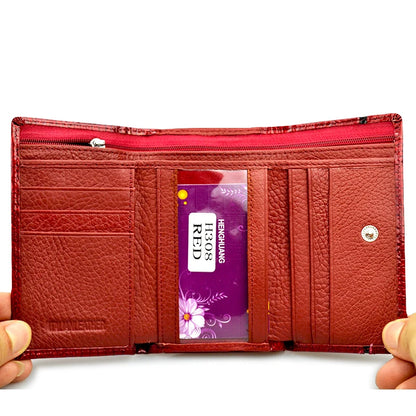 HH Women's Genuine Leather Wallet & Purse | Stylish & Durable