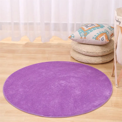 Round Carpet Chair Mat – Stylish Area Rug for Bedroom & Living Room