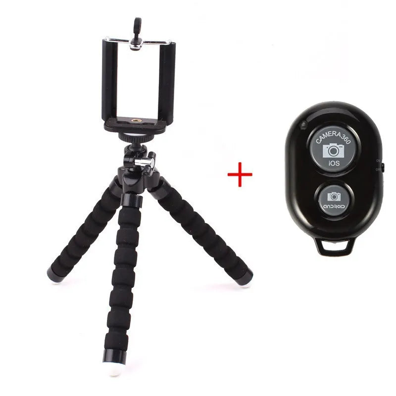 Mobile Phone Holder Tripod Bracket for Phone Camera Selfie Stand Remote Control