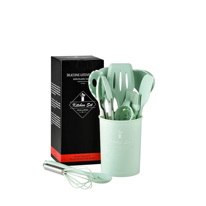 Kitchen Cookware Silicone Kitchenware Non-Stick Tool Set