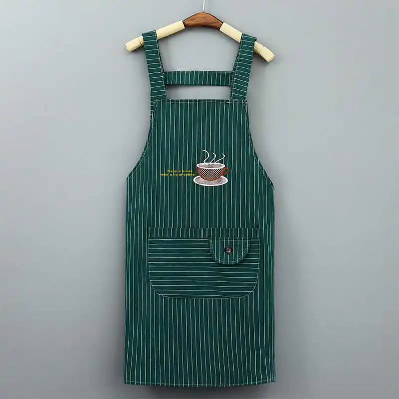 Apron Set for Household & Kitchen | Durable Women's Work Clothes - 2Pcs