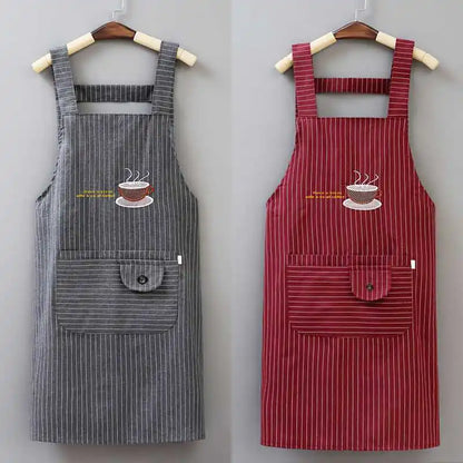 Apron Set for Household & Kitchen | Durable Women's Work Clothes - 2Pcs