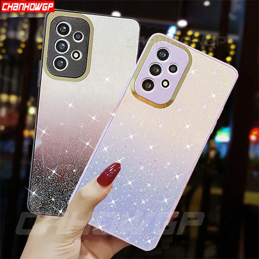 Glitter Soft Silicone Case for Samsung Galaxy A53 5G - Stylish Protection