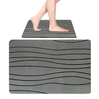 OMEZMART Stone Bath Mat