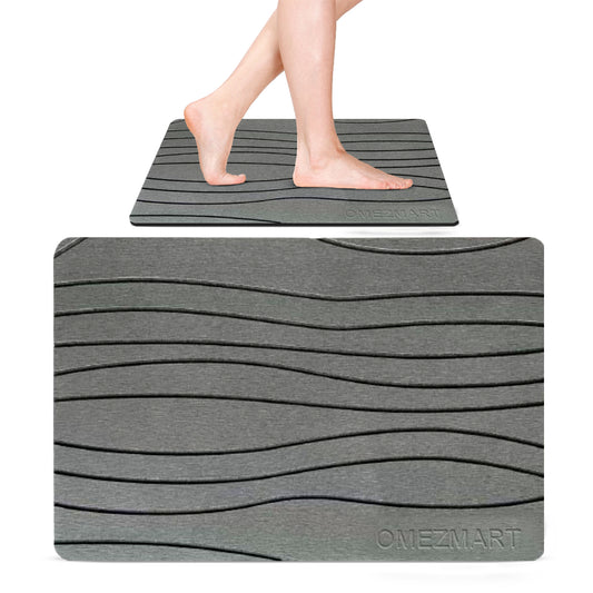 OMEZMART Stone Bath Mat