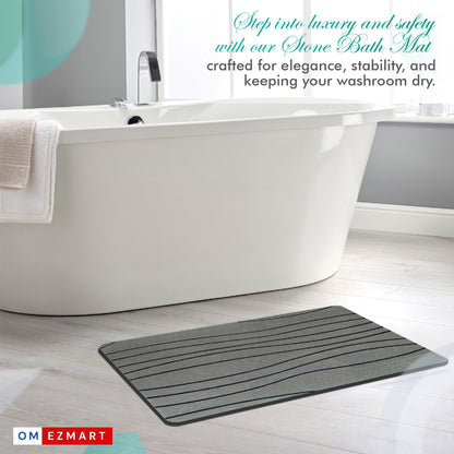 OMEZMART Stone Bath Mat