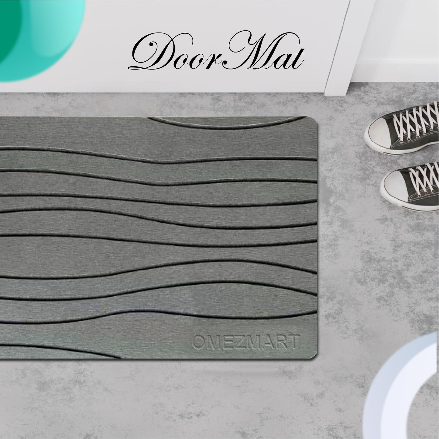 OMEZMART Stone Bath Mat