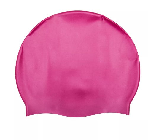 OM Kids Swim Cap - Durable Silicone Swimming Cap for Ages 4-14 | Boys & Girls