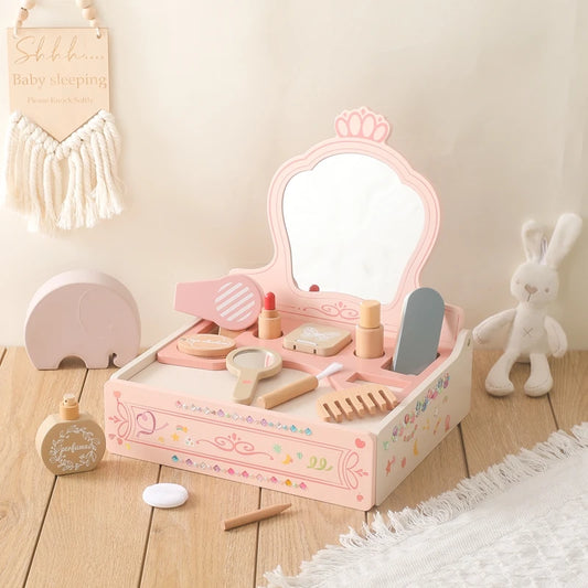 Wooden Makeup Set Play House