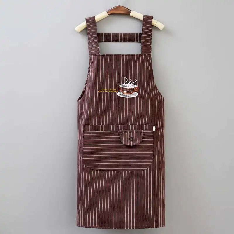 Apron Set for Household & Kitchen | Durable Women's Work Clothes - 2Pcs