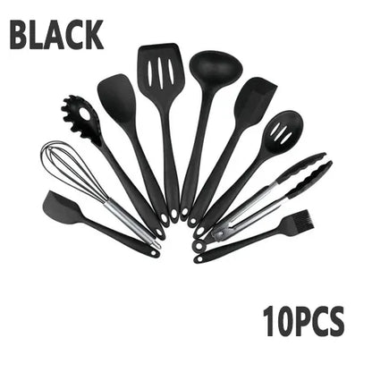 Kitchen Cookware Silicone Kitchenware Non-Stick Tool Set