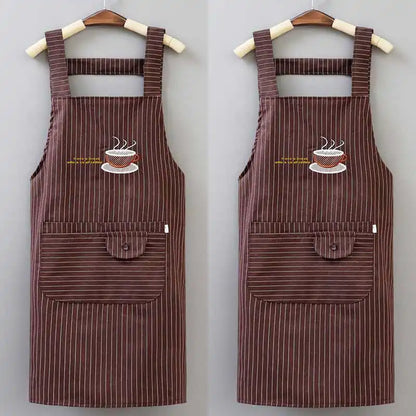 Apron Set for Household & Kitchen | Durable Women's Work Clothes - 2Pcs