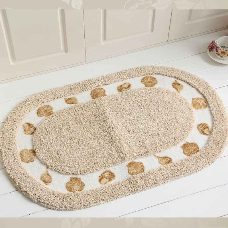 Non-Slip Microfiber Bathroom Carpet & Bath Mats for Ultimate Comfort