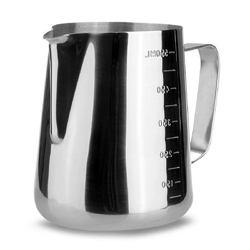 Stainless Steel Milk Frothing Jug for Espresso & Coffee - Barista-Grade Pitcher