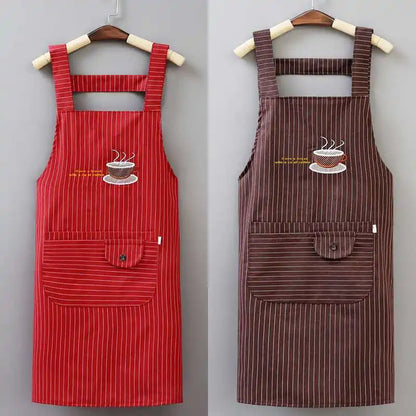 Apron Set for Household & Kitchen | Durable Women's Work Clothes - 2Pcs