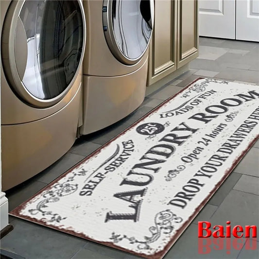 Non-Slip Laundry Room Decor – Stylish & Functional Rugs for Your Laundry Space